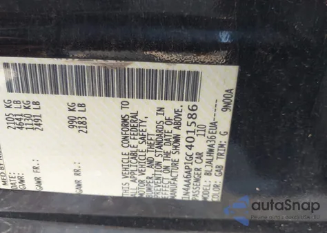 2016 Nissan Maxima 3.5 Platinum from USA, damaged, VIN 1N4AA6AP1GC401586